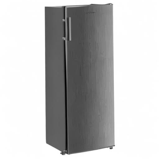 Cookology CTFZ163IX Tall Freestanding Freezer in Inox - Upright Freezer - 168 Litre Capacity
