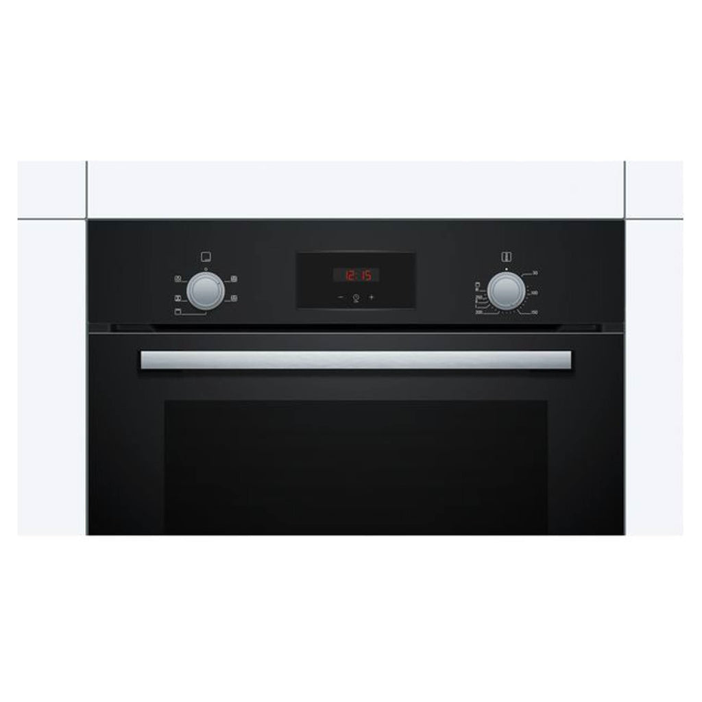 Bosch Home & Kitchen Appliances Bosch HHF113BA0B A Rated Built-In Electric Single Oven - Stainless Steel