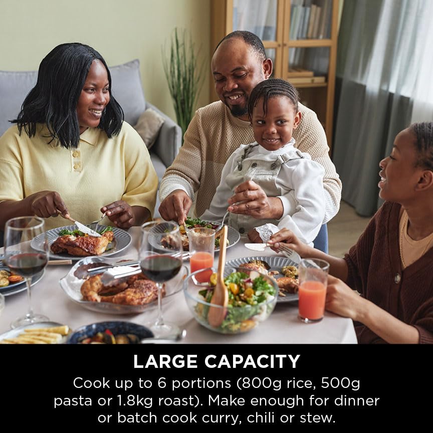 Ninja Foodi PossibleCooker, 6L Slow Cooker & Rice Cooker, 8-in-1 Versatile Functions, Midnight Blue, MC1101UK