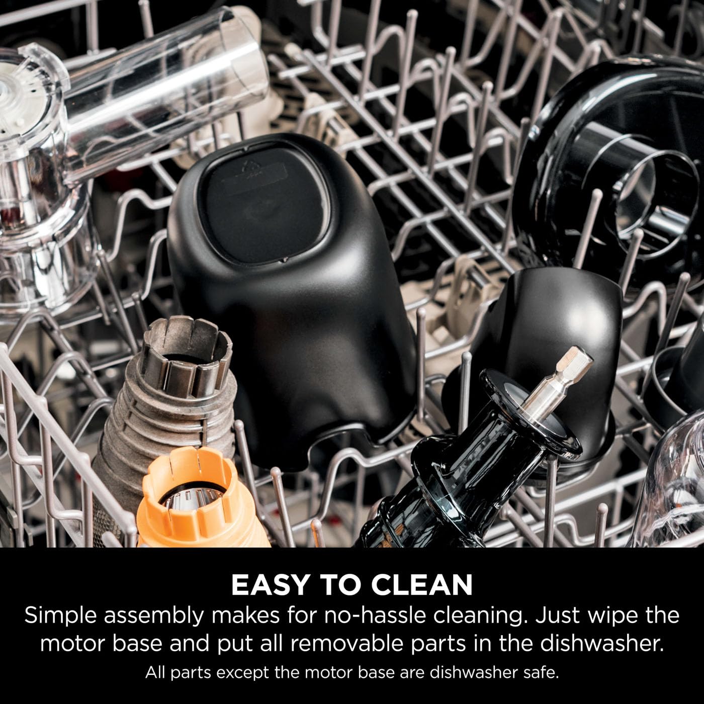 Ninja Cold Press Juicer Machine with 700ml Jug & 1.1L Pulp Container, Make Fresh Juices