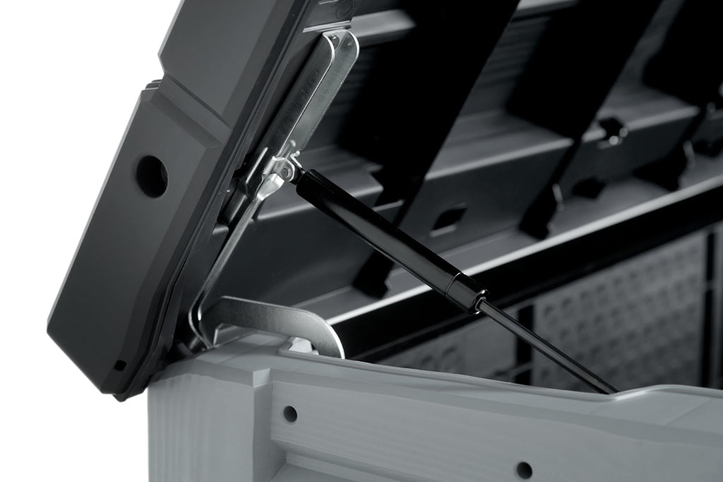 Keter Store It Out Pro Outdoor Garden Furniture Storage Shed Grey| Fade Free | All Weather Resistant