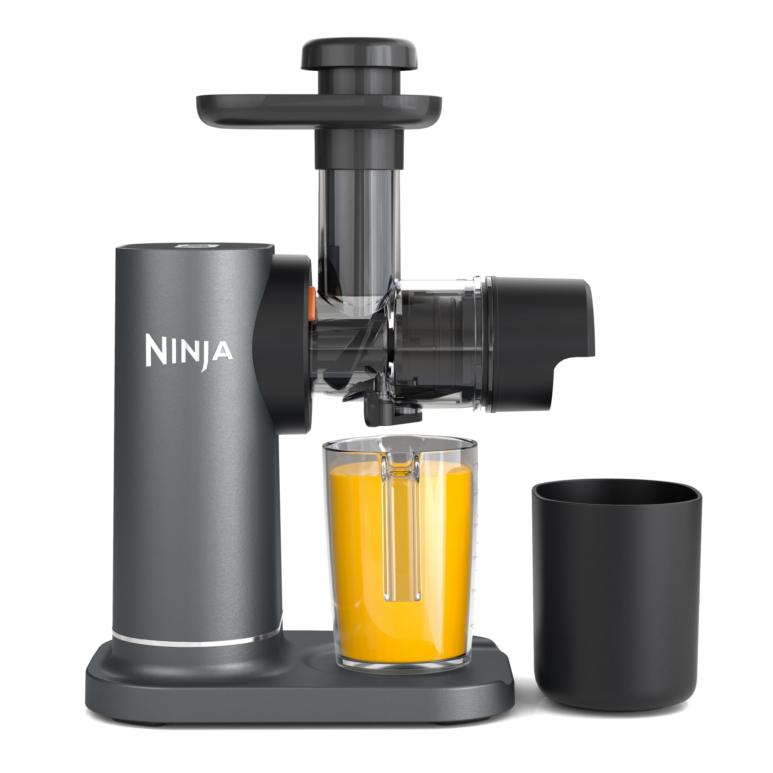 Ninja Cold Press Juicer Machine with 700ml Jug & 1.1L Pulp Container, Make Fresh Juices