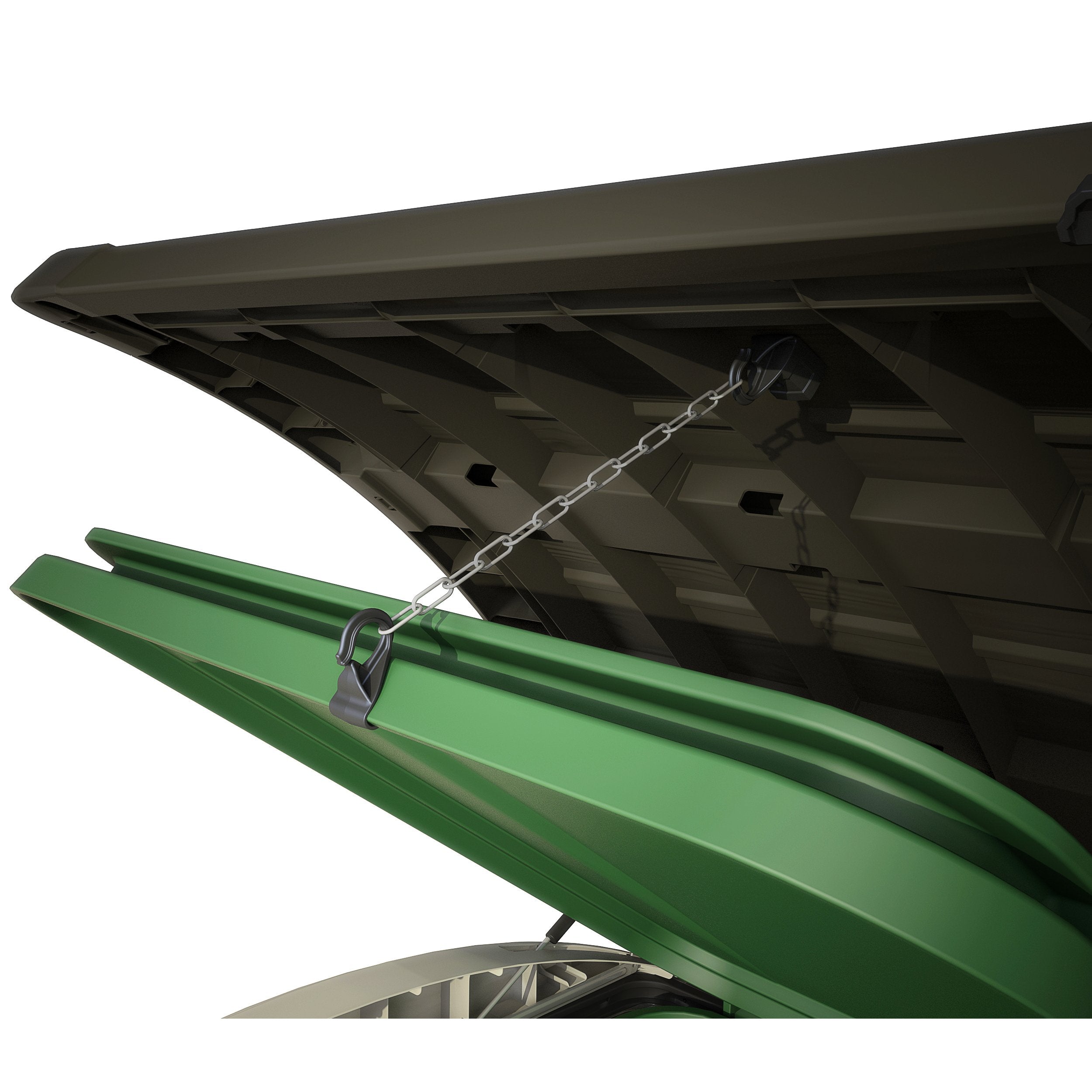 Keter Store It Arc Outdoor Garden Shed, 1200 Litres, Taupe/Beige