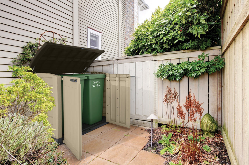 Keter Store It Out - 2-Door Outdoor Furniture Storage Shed, Fade-Free and Weather-Resistant